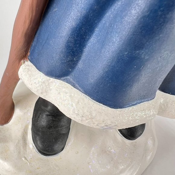 Vtg Old World Santa Claus Provincial Mold Hand Painted Ceramic Christmas 90s - Picture 10 of 15